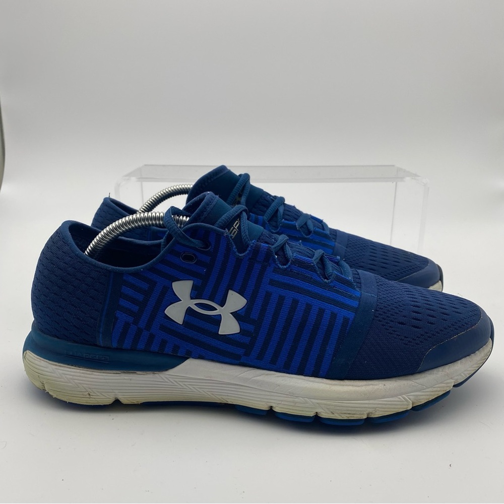 Under Armour Speedform Gemini 3 Men Size 10 Shoes Blue Running Athletic Sneaker